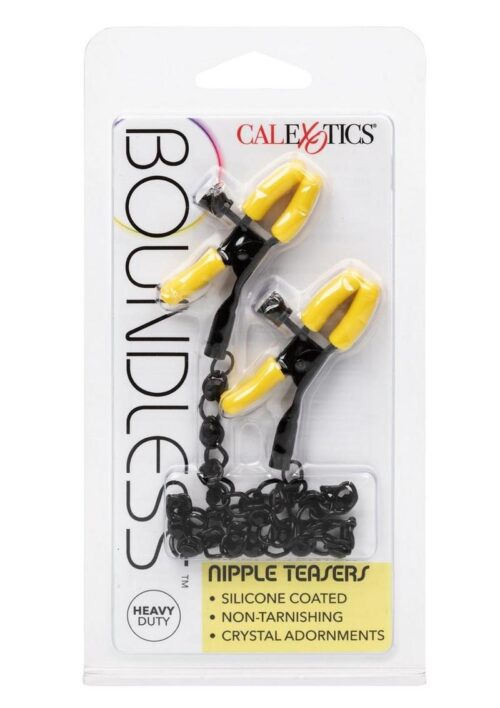 Boundless Nipple Teasers - Black/Yellow