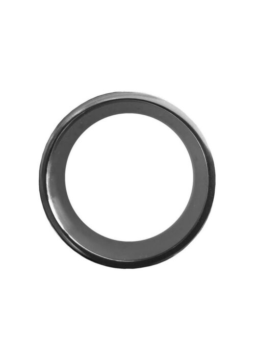 Stainless Steel Round Cock Ring 45mm - Silver