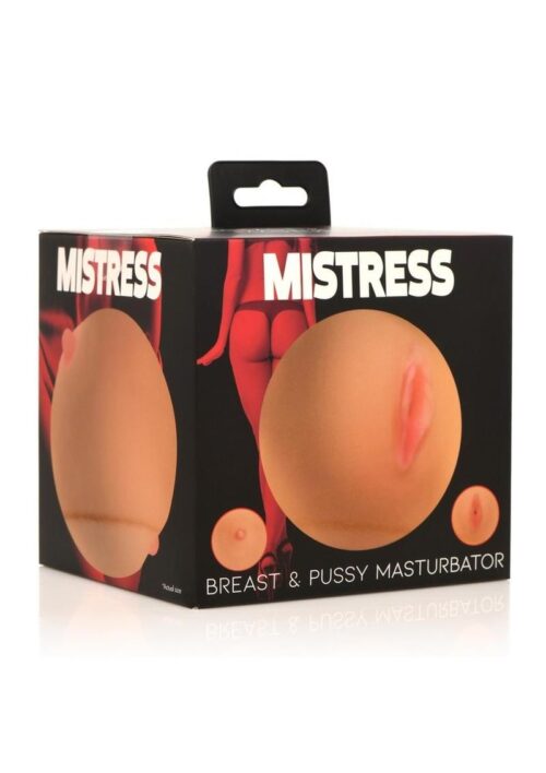 Mistress BioSkin Breast and Pussy Masturbator - Vanilla