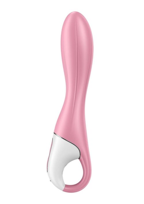 Satisfyer Air Pump Vibrator 2 Rechargeable Silicone Vibrator - Pink